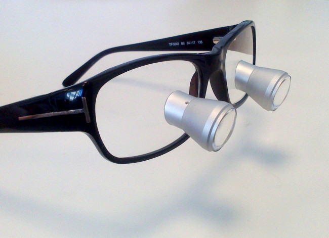 Lunettes loupe dentiste zeiss on sale