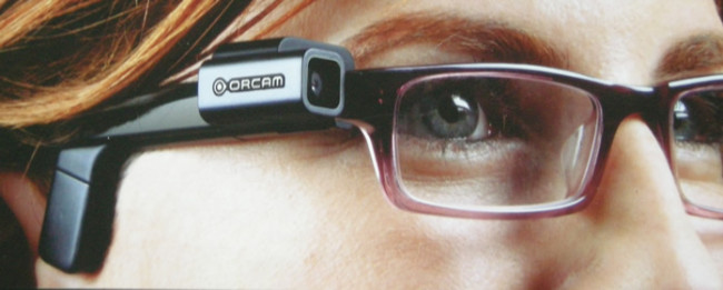 Lunettes spéciales malvoyant MY EYE READER par ORCAM