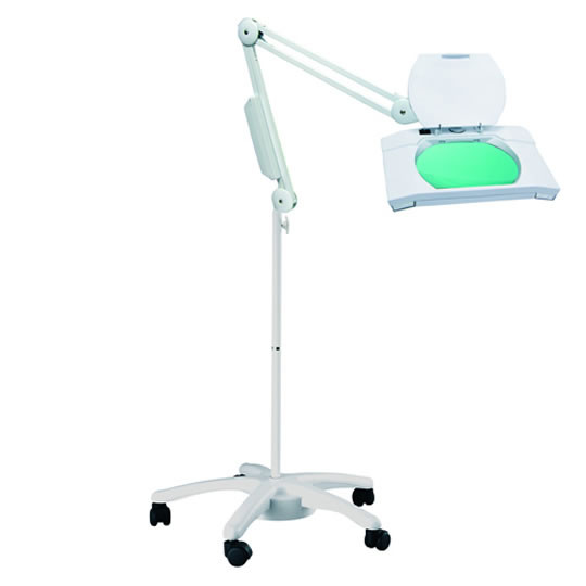 Lampe Loupe Pro Sur Pied Roulettes