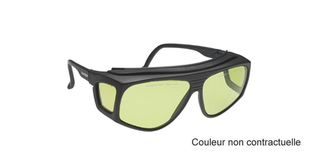 Lunette protection laser clearance