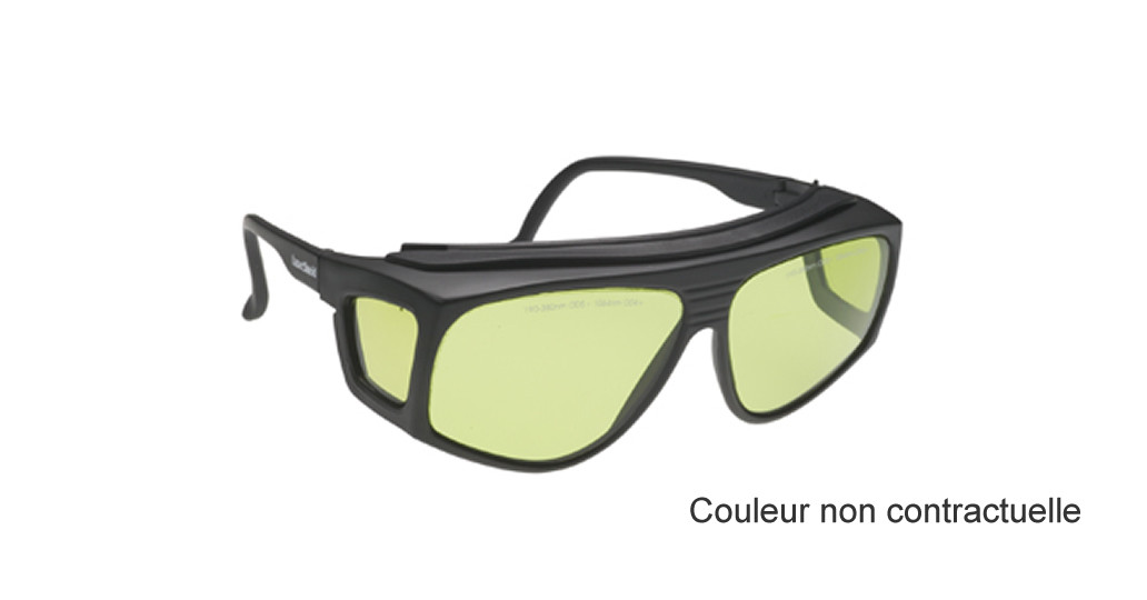 Q-BAIHE 1064nm Lunettes Laser infrarouges Lunettes Laser infrarouges Invisibles 800-1100nm 