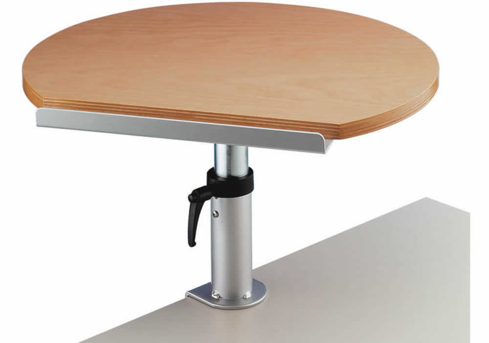 Table ergonomique Bois sur pince