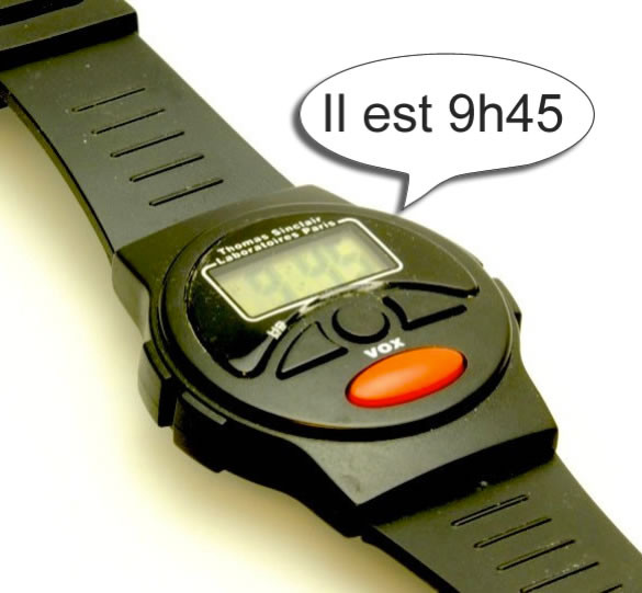 Montre parlante nouvelle dition