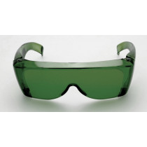 Sur lunettes vert protection UV visible et infrarouge