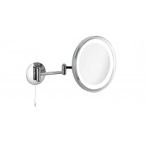 Miroir grossissant PRO x3 mural LED rond 24cm