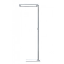 Lampadaire LED Waldmann LAVIGO DPS 288 gris argent réglable