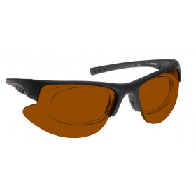 Lunettes protection TSLaserBGR pour pointeur laser modele lunettes avec clip