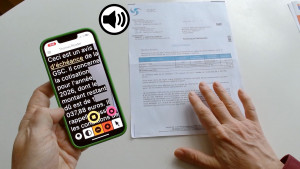 App Loupe Vocale Intelligente THOMAS READER - 1 an
