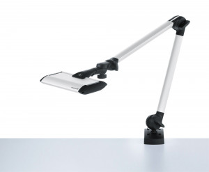 Lampe LED sur pince Waldmann TANEO réglable